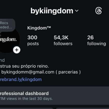 CONTA INSTAGRAM ENGAJADA 54K SEGUIDORES 100% ORGÂNICA