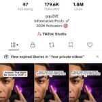 Conta Tiktok Reino Unido Monetizada 179 mil Seguidores e 1,8 Milhão Curtidas