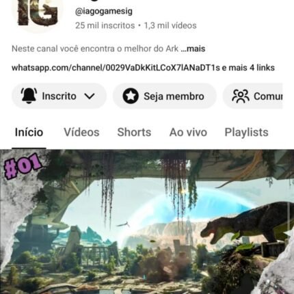 Canal YouTube 25.000 inscritos
