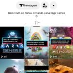 Conta TikTok com 130 seguidores