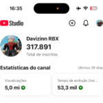 Canal Youtube ROBLOX- 317MIL INSCRITOS