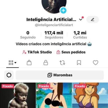 CONTA TIKTOK 117K DE SEGUIDORES + TIKTOK SHOP + MONETIZAÇÃO + LIVE STUDIO