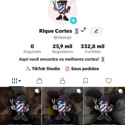 CONTA TIKTOK 25 MIL SEGUIDORES + TIKTOK SHOP + MONETIZAÇÃO + LIVE STUDIO