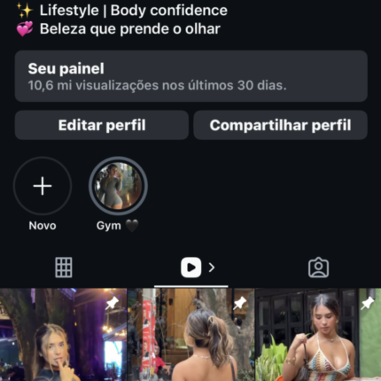 Instagram de Musa Latina 328k (Não é IA)