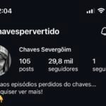 Conta do chaves disponível