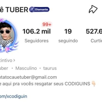 Conta do Kwai com 106k , engajada e MONETIZADA com agência