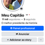 PÁGINA POLÍTICA MAIS DE MIL SEGUIDORES POR DIA