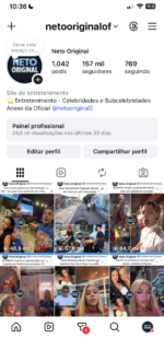 CONTA DE ENTRETENIMENTO E NEWS SUPER ENGAJADA 157K