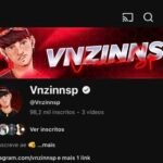 YOUTUBE VERIFICADO 98.000 INSCRITOS