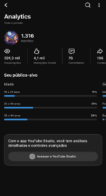Canal de 1316 inscritos - Imagem 3