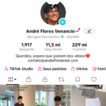 CONTA NO TIKTOK COM 11,5 MILHÕES DE SEGUIDORES