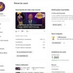 CANAL DE NBA DOS LAKERS- 1061 INSCRITOS MONETIZADO