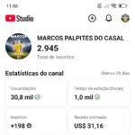 Canal monetizado de palpites de futebol