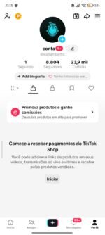 CONTA TIKTOK COM TIKTOK SHOP ATIVO + 8.8K DE SEGUIDORES PRONTA PARA VENDER!!!! SEM DOCUMENTOS E SUBINDO MUITOS SEGUIDORES (oferta imperdível)