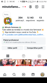INSTAGRAM 5K Seguidores | Mundo Dos Famosos 🔥 +350K Views em 30 Dias!