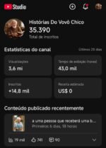 Vendo Canal Monetizado 35 mil inscritos (Leia a Descrição)