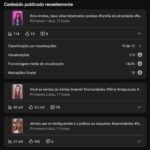 Canal 16K inscritos + 8,6M views (nicho curiosidades)