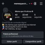 Página com 22k de seguidores 100% orgânicos e autênticos