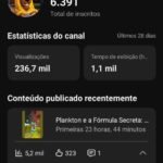 Canal Shorts à Venda com 6,3 Mil Inscritos | Venda rápida!!