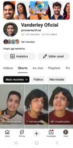 CANAL DO YOUTUBE 12 MIL INSCRITOS