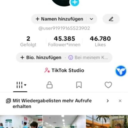 🇩🇪 CONTA ALEMANHA MONETIZADA + 45K DE SEGUIDORES MUITO ENGAJADA!!! ( OFERTA ÚNICA )