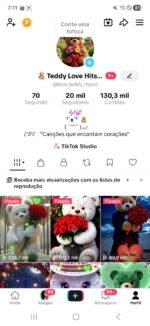 CONTA TIKTOK | 20milSEG👥 | 130,3mil CURT❤️ monetizada para tiktok shop e monetizada para programa criativo beta