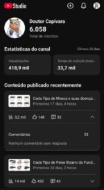 Canal de Animais de Catálogo Sequencial (Alto poder de Views)