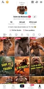 NOVA, BOA E BARATA! TIK TOK 48K MONETIZADO + SHOP SEM DOC