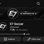 Canal monetizado (nicho futebol ⚽️)