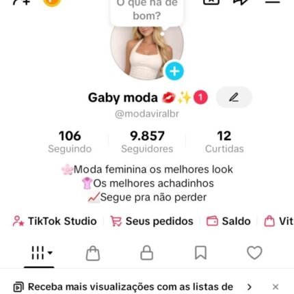 Conta do tik tok