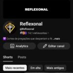 CANAL NO YOUTUBE 14 MIL + TIKTOK 38 MIL MONETIZADO + INSTAGRAM 25,9 MIL