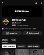 CANAL NO YOUTUBE 14 MIL + TIKTOK 38 MIL MONETIZADO + INSTAGRAM 25,9 MIL