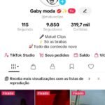 Conta do tiktok 9850 Seguidores