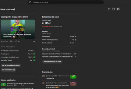 CANAL DE 6K DE GAMES DARK MONETIZADO