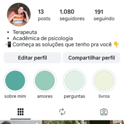 Instagram Atrativo com Seguidores Reais 1k
