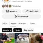 CANAL YOUTUBE / 64K INSCRITOS / NÃO MONETIZADO (CURIOSIDADES)