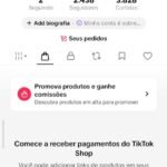 CONTA COM TIKTOK SHOP ATIVO + 2.4K DE SEGUIDORES PRONTO PARA VENDER!!!!! (oferta imperdível)