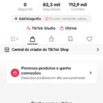 CONTA TIK TOK 82,3K DE SEGUIDORES + SHOP ATIVO (CONTAS TIK TOK) CONTA TIK TOK SHOP