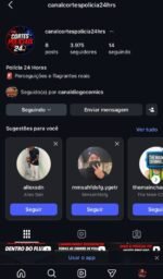 🚨 INSTAGRAM POLICIAL ULTRA VIRAL com 3.7K POR R$300! 🔥