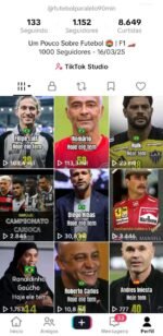 Vendo duas Contas no TIKTOK Engajadas amabas com +1k de Seguidores