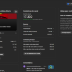 Canal Monetizado com quase 20k de inscritos