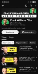 CANAL DO YOUTUBE 89K INSCRITOS
