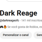 💰 Canal React Grande à Venda — 141 Mil Seguidores + Alto Alcance