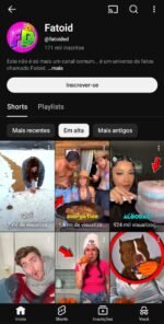 CANAL DARK 171K DE INSCRITOS MUITO ENGAJADO!