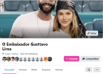 Grupo O Embaixador Gusttavo Lima - 15k seguidores - muito engajado!