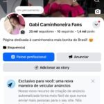 Página Gabi Caminhoneira Fans - MONETIZADA - 25k seguidores