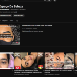 Canal 100k de beleza com muita view em video