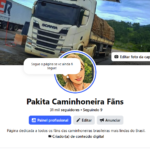 Página Pakita Caminhoneira Fans - MONETIZADA - 31k seguidores