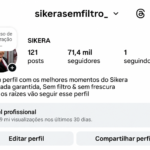 🚀CONTA DO INSTAGRAM (71,4 mil seguidores & 14,9 MILHÕES de viws em 30D) ganhando em torno de 3 MIL a 5 MIL novos seguidores por dia