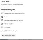 CANAL YOUTUBE MONETIZADO 100K SUBS | +18.5 MILHÕES DE VIEWS | ALTO ENGAJAMENTO 🦁🔥 - Imagem 2